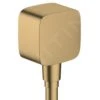 Hansgrohe Fixfit - Wandaansluitbocht Met Terugslagklep, Geborsteld Brons 26457140 -Grohe Winkel 003edf328808ef87f06348e7