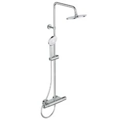 Ideal Standard CeraTherm - T50 Doucheset Met Thermostaat, 200 Mm, 3-jets, Chroom A7230AA