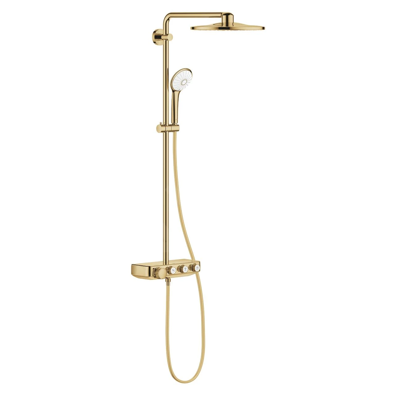 Grohe Euphoria SmartControl - Douchesysteem 310 Duo Met Thermostaatkraan, 3 Straalsoorten, Cool Sunrise 26507GL0 3 Grohe Euphoria SmartControl - Douchesysteem 310 Duo Met Thermostaatkraan, 3 Straalsoorten, Cool Sunrise 26507GL0