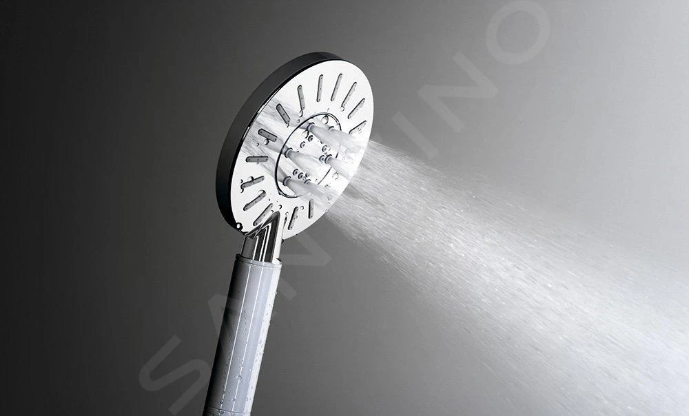 Sapho Douches - Liam 210 Doucheset Met Thermostaat, 3jet, Chroom LP139 10 Sapho Douches - Liam 210 Doucheset Met Thermostaat, 3jet, Chroom LP139 - Afbeelding 8