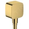 Hansgrohe Fixfit - Wandaansluitbocht Met Terugslagklep, Gepolijst Goud 26457990 -Grohe Winkel 0b54a722985879b8d1830639