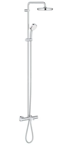 Grohe Tempesta Cosmopolitan - Douchesysteem 210 Met Badthermostaat, Chroom 26223001