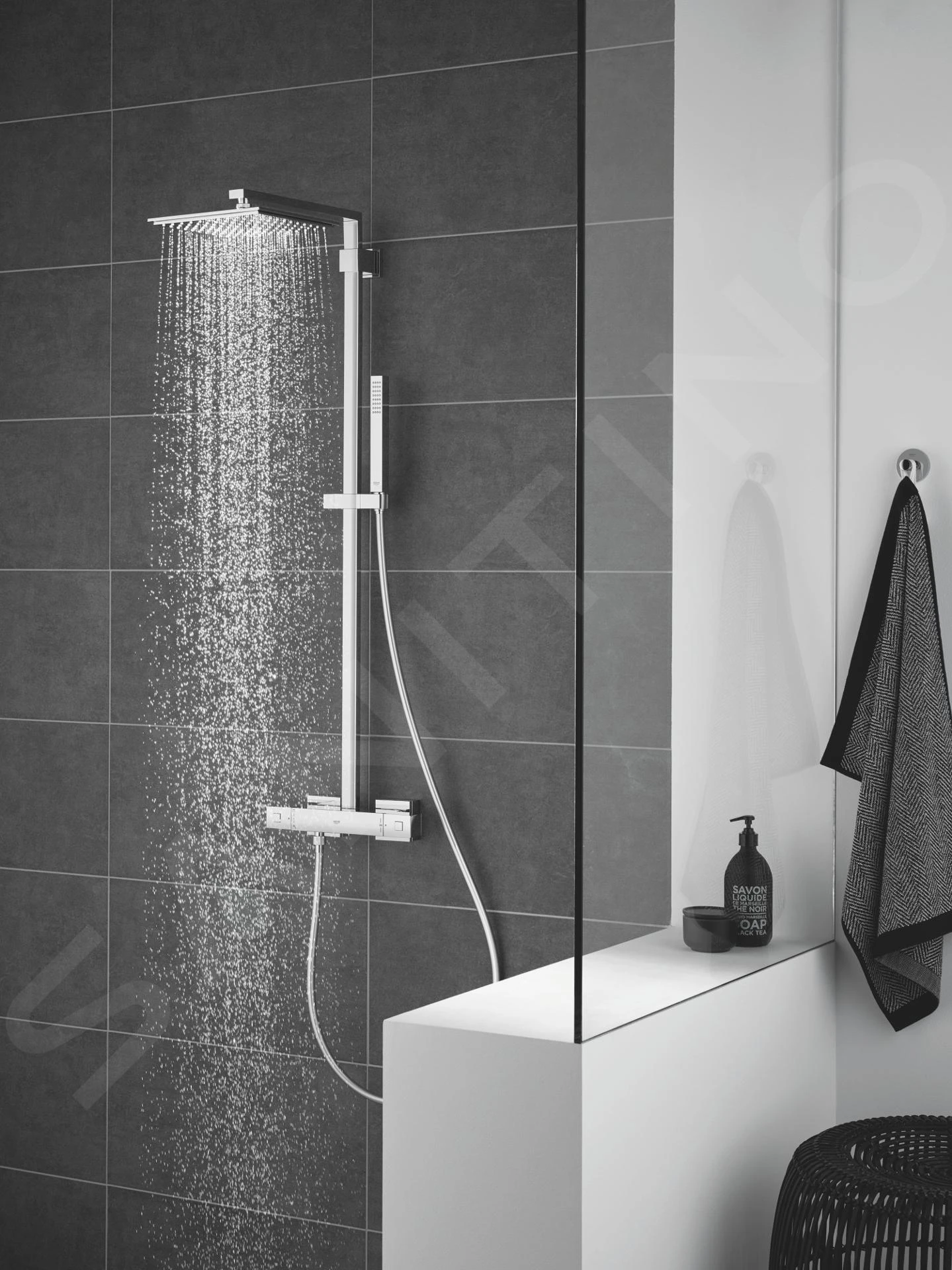 Grohe Grohtherm Cube - Regendouchesysteem, Chroom 26087000 10 Grohe Grohtherm Cube - Regendouchesysteem, Chroom 26087000 - Afbeelding 8