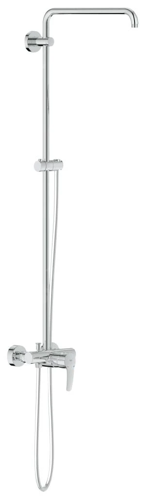 Grohe Euphoria - Douchesysteem Met Eengreeps Opbouwkraan, Chroom 26240000 3 Grohe Euphoria - Douchesysteem Met Eengreeps Opbouwkraan, Chroom 26240000