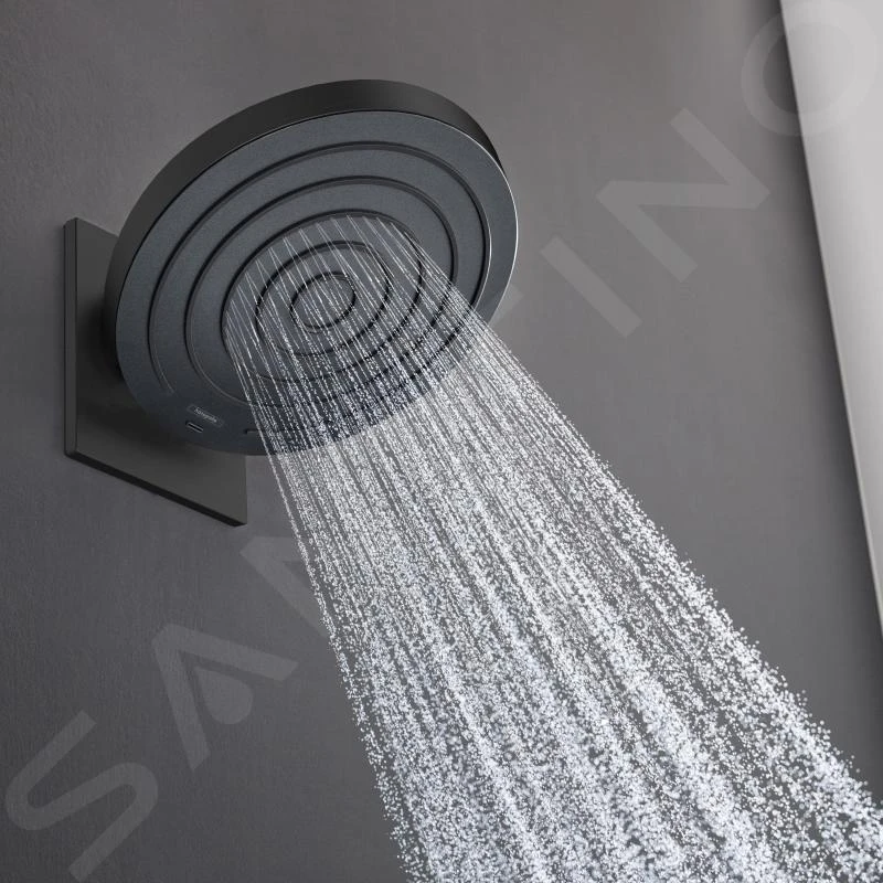 Hansgrohe Pulsify S - Hoofddouche 260 Met Douchearm, 2 Straalsoorten, Mat Zwart 24150670 6 Hansgrohe Pulsify S - Hoofddouche 260 Met Douchearm, 2 Straalsoorten, Mat Zwart 24150670 - Afbeelding 4