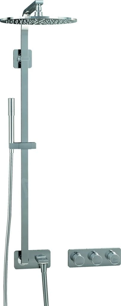 Ideal Standard Archimodule - Doucheset 300 Met Inbouwthermostaat, 1jet, Chroom A1551AA 3 Ideal Standard Archimodule - Doucheset 300 Met Inbouwthermostaat, 1jet, Chroom A1551AA