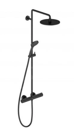 Duravit C.1 - Douchesysteem Met Thermostaat, Mat Zwart C14280008046