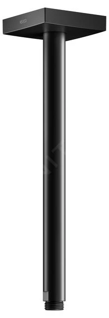 Keuco Edition 300 - Douchearm Voor Plafond Aansluiting, Lengte 300 Mm, Mat Zwart 53089370302