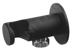 Sapho Accessoires - Wandaansluitbocht Met Houder, Mat Zwart SG203NE -Grohe Winkel 2a6d6233f8392ee17665a1c9