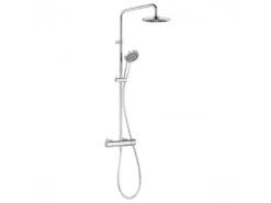 Kludi A-Qa - Doucheset Met Thermostaat, 3-jets, Chroom 6619505-00