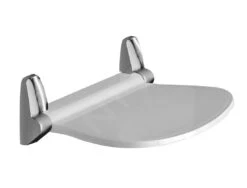 Sapho Sound - Douche Seat, Neerklapbaar, 385x354 Mm, Wit 2282