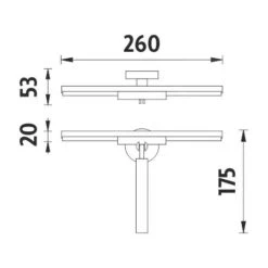 Alternative view of Nimco Unix - Douchewisser Met Houder, Chroom UN 13012-26