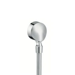 Hansgrohe Aansluitbochten - Fixfit E Slangaansluitknie Met Terugslagklep En Kogelgewricht, Chroom 27505000