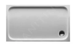 Duravit D-Code - Douchebak 1200x700 Mm, Antislip, Alpine Wit 720094000000001