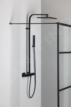 Sapho Dimy - Doucheset 250x250 Mm Met Thermostaat, Mat Zwart DM322BL 12 Sapho Dimy - Doucheset 250x250 Mm Met Thermostaat, Mat Zwart DM322BL -Grohe Winkel 4cce3da0c110fdd3d6b8acb2