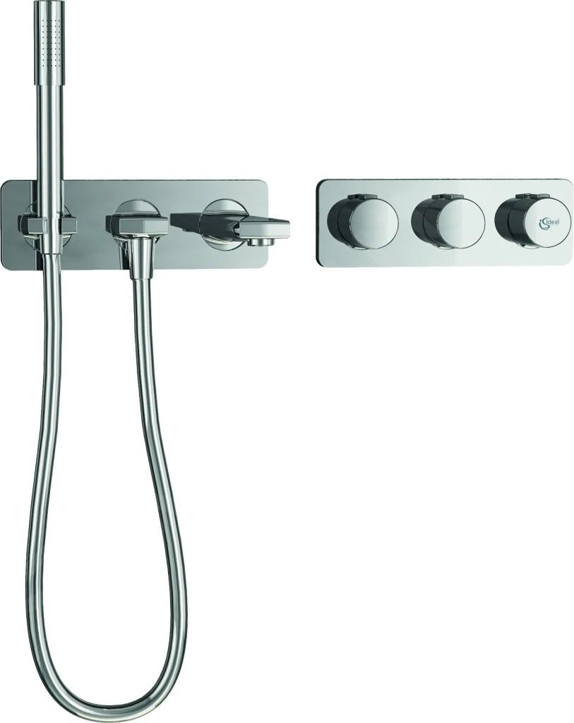 Ideal Standard Archimodule - Doucheset Met Inbouw Badthermostaat, Chroom A1552AA 2 Ideal Standard Archimodule - Doucheset Met Inbouw Badthermostaat, Chroom A1552AA