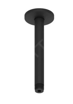 Duravit Toebehoren - Douchearm Plafond, 200 Mm, Mat Zwart UV0670025046