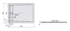 Polysan Douchebakken - Douchebak VARESA Met Klep, 1000x800 Mm, Wit 71605 14 Polysan Douchebakken - Douchebak VARESA Met Klep, 1000x800 Mm, Wit 71605 -Grohe Winkel 51b3ff4e0ff4702be947c33d
