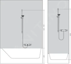 Hansgrohe Crometta - Vario Doucheset Met Ecostat 1001 CL Thermostaat, 2 Jet, Wit/chroom 27812400 10 Hansgrohe Crometta - Vario Doucheset Met Ecostat 1001 CL Thermostaat, 2 Jet, Wit/chroom 27812400 -Grohe Winkel 51f5f6b098e81d7f2cab0b10