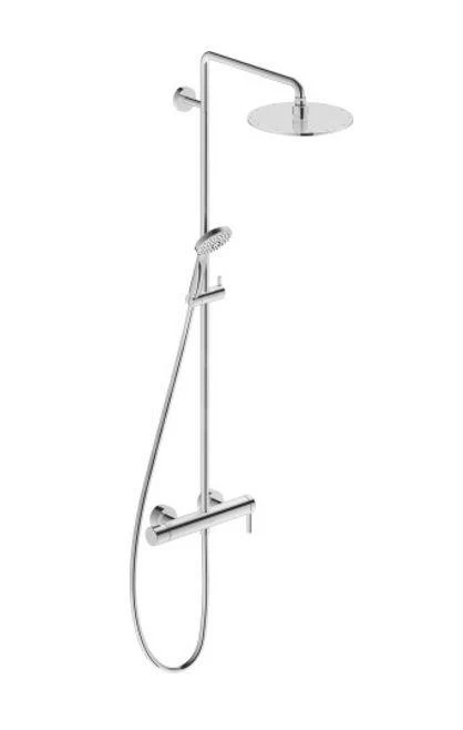 Duravit C.1 - Douchesysteem Met Douchekraan, Chroom C14280007010 3 Duravit C.1 - Douchesysteem Met Douchekraan, Chroom C14280007010