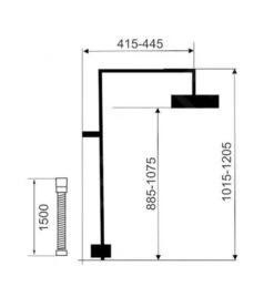Alternative view of Novaservis Douchesets - Doucheset Met Thermostaat, Chroom SADA2661