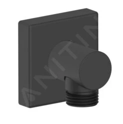 Duravit Toebehoren - Wandaansluitbocht, Mat Zwart UV0630011046