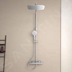 Ideal Standard CeraTherm - Doucheset Met Thermostaat, 300x200 Mm, 3jets, Chroom A7705AA 18 Ideal Standard CeraTherm - Doucheset Met Thermostaat, 300x200 Mm, 3jets, Chroom A7705AA -Grohe Winkel 60d58e71cf01316840831495