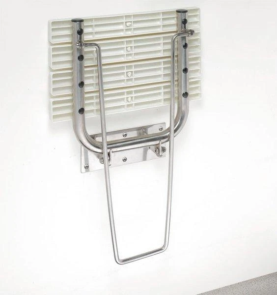 Sapho Ridder Accessoires - Douche Seat, Neerklapbaar, Wit XH001 5 Sapho Ridder Accessoires - Douche Seat, Neerklapbaar, Wit XH001 - Afbeelding 3