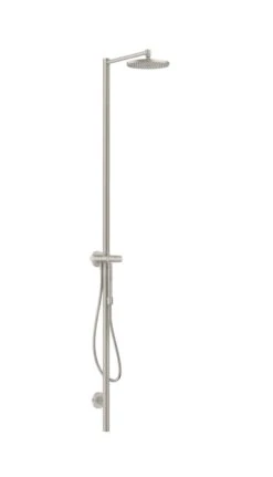 Axor Starck - Doucheset Met Kraan, Diameter 24 Cm, 1 Straalsoort, Rvs Look 12670800