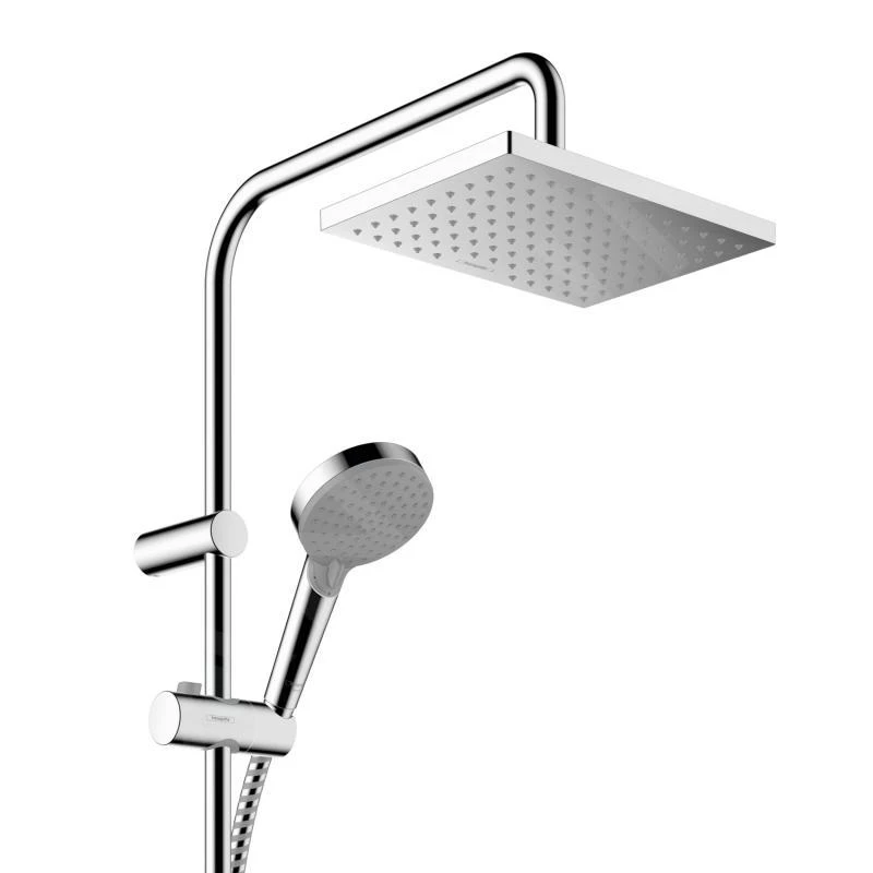 Hansgrohe Vernis Shape - Doucheset Showerpipe 230 Met Thermostaat, Chroom 26286000 5 Hansgrohe Vernis Shape - Doucheset Showerpipe 230 Met Thermostaat, Chroom 26286000 - Afbeelding 3