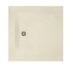 Duravit Sustano - Douchebak, 900x900 Mm, DuraSolid, Mat Crème 720271620000000