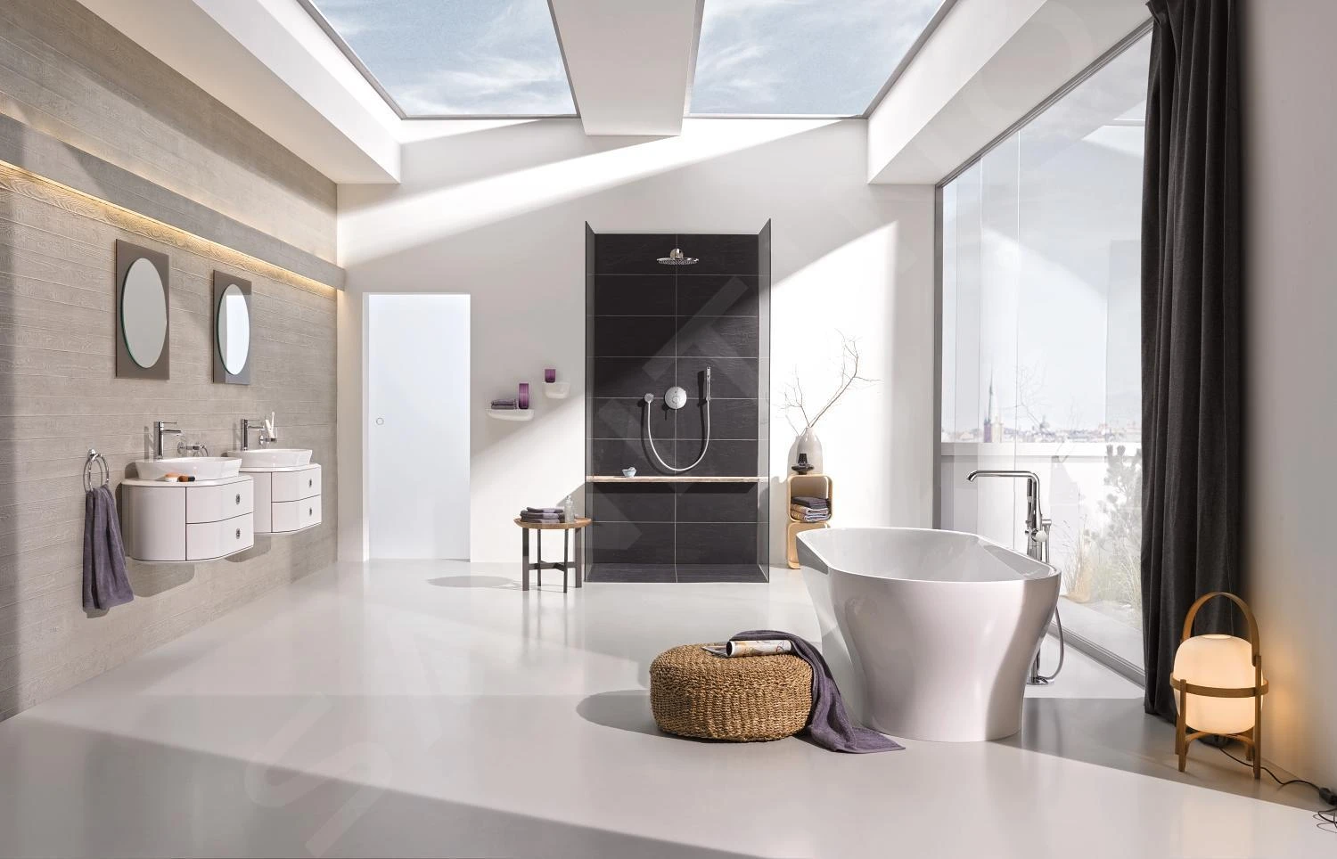 Grohe Rainshower - Cosmopolitan Hoofddouche 310 Met Douchearm 380 Mm, 1-jet, Chroom 26066000 6 Grohe Rainshower - Cosmopolitan Hoofddouche 310 Met Douchearm 380 Mm, 1-jet, Chroom 26066000 - Afbeelding 4