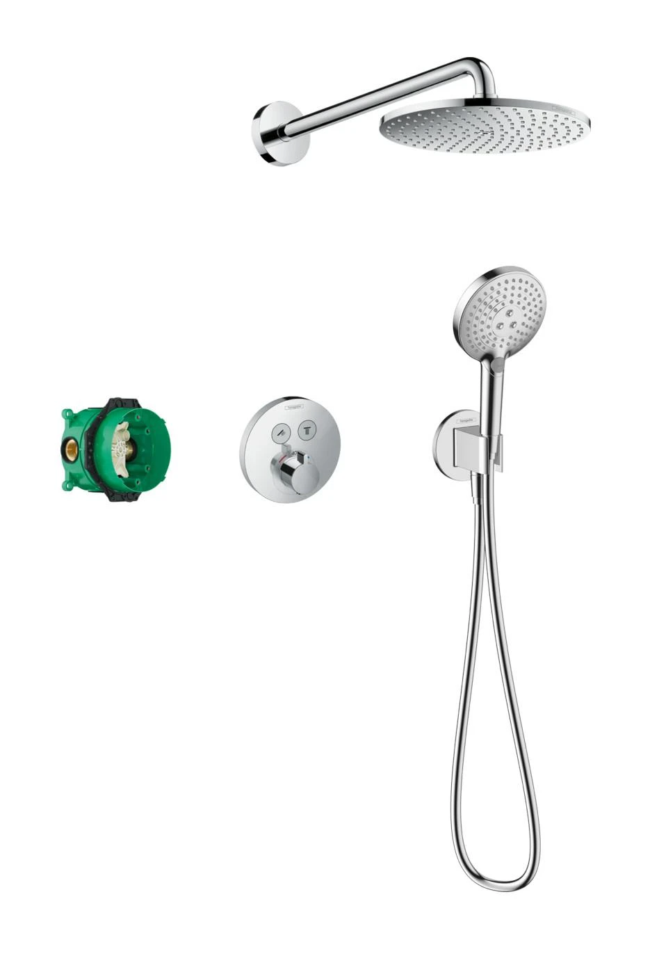 Hansgrohe Raindance S - Doucheset 240, Met ShowerSelect S Inbouw Thermostaatkraan, Chroom 27951000 3 Hansgrohe Raindance S - Doucheset 240, Met ShowerSelect S Inbouw Thermostaatkraan, Chroom 27951000
