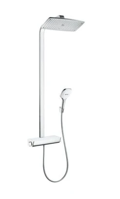 Hansgrohe Raindance Select E - Doucheset Met Thermostaat, 360 Mm, Wit/chroom 27112400