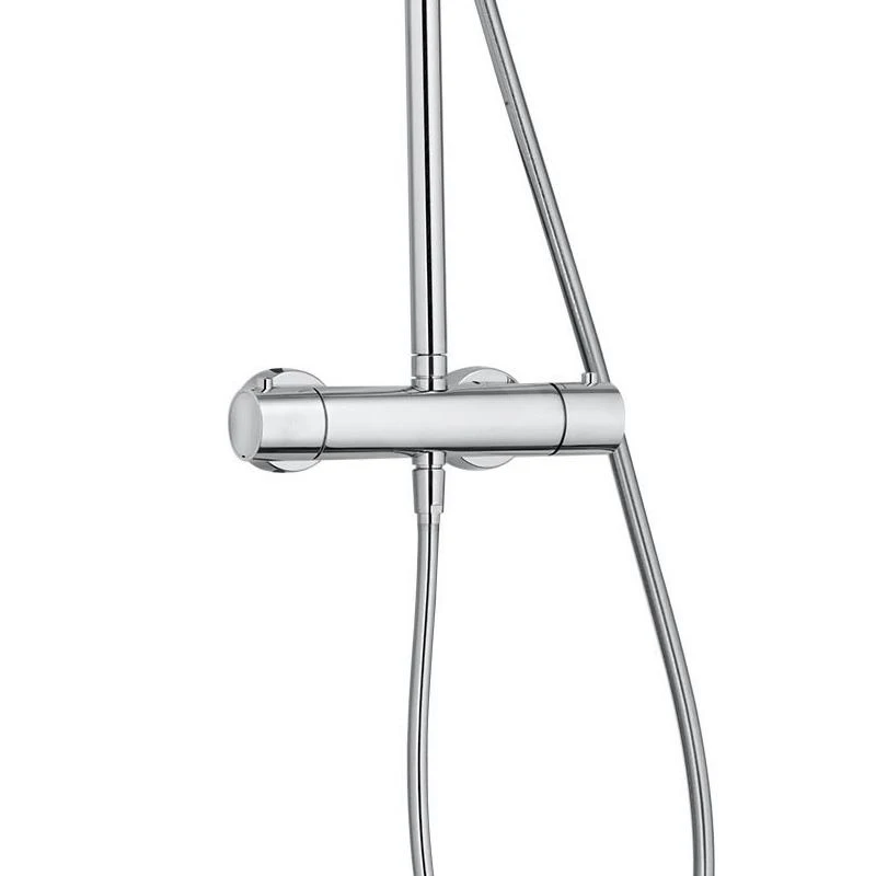 Kludi Logo - Dual Shower System Doucheset Met Thermostaat, 200 Mm, Chroom 6809205-00 6 Kludi Logo - Dual Shower System Doucheset Met Thermostaat, 200 Mm, Chroom 6809205-00 - Afbeelding 4