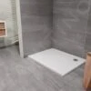 Lansanit LitEX - Douchebak 1100x800 Mm, Wit LITEX-80X110 -Grohe Winkel 817f981a0b8cf5927a1bb52e