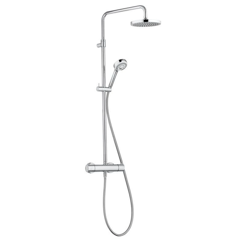 Kludi Logo - Dual Shower System Doucheset Met Thermostaat, 200 Mm, Chroom 6809205-00 3 Kludi Logo - Dual Shower System Doucheset Met Thermostaat, 200 Mm, Chroom 6809205-00