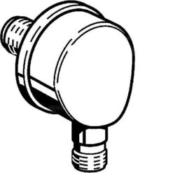Hansa Aansluitbochten - Wandaansluitocht, Chroom 52520100 -Grohe Winkel 829a9b863b332710e8fd5353