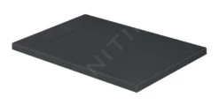 Duravit Stonetto - Douchebak 1200x800 Mm, Antraciet Mat 720148680000000 -Grohe Winkel 8ec1344f8d015610d7d18bb1