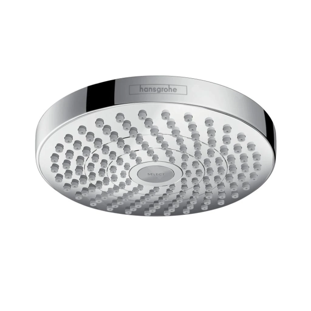 Hansgrohe Croma Select S - Hoofddouche 108 2jet EcoSmart 9l/min, Chroom 26523000 3 Hansgrohe Croma Select S - Hoofddouche 108 2jet EcoSmart 9l/min, Chroom 26523000
