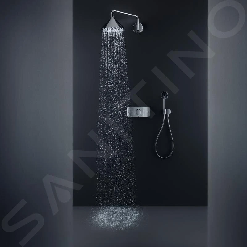 Axor Douche Programma - Hoofddouche 240 Mm 2jet, Douchearm, Design Front, Chroom 26021000 7 Axor Douche Programma - Hoofddouche 240 Mm 2jet, Douchearm, Design Front, Chroom 26021000 - Afbeelding 5