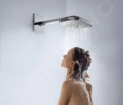 Hansgrohe Raindance Select E - Hoofddouche 300 Mm 3jet Douchearm 390 Mm, Wit/chroom 26468400 -Grohe Winkel 92601e0b3efdf148a1077077