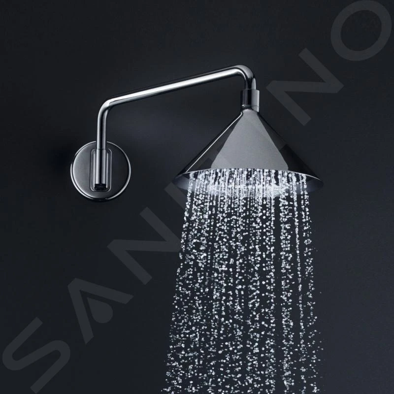 Axor Douche Programma - Hoofddouche 240 Mm 2jet, Douchearm, Design Front, Chroom 26021000 6 Axor Douche Programma - Hoofddouche 240 Mm 2jet, Douchearm, Design Front, Chroom 26021000 - Afbeelding 4