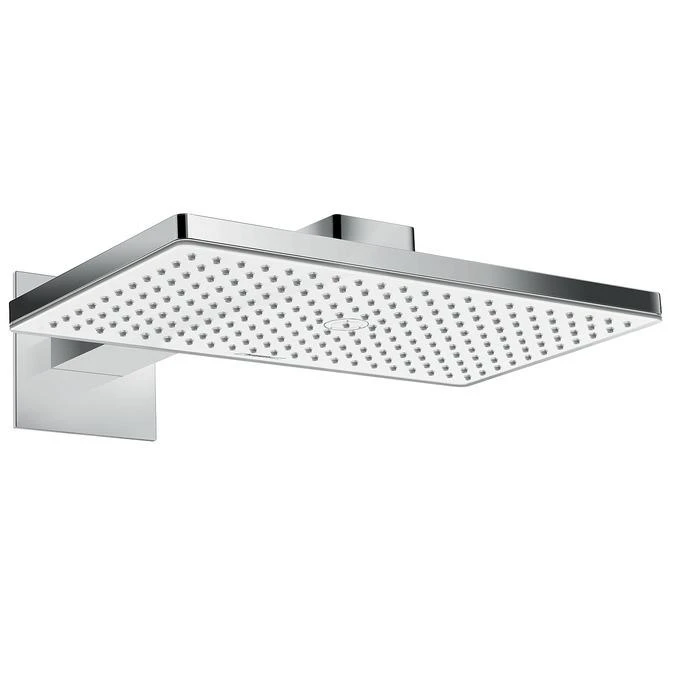 Hansgrohe Rainmaker Select - Hoofddouche 460, EcoSmart 9l/min, Douchearm 460mm, Wit/chroom 24013400 3 Hansgrohe Rainmaker Select - Hoofddouche 460, EcoSmart 9l/min, Douchearm 460mm, Wit/chroom 24013400