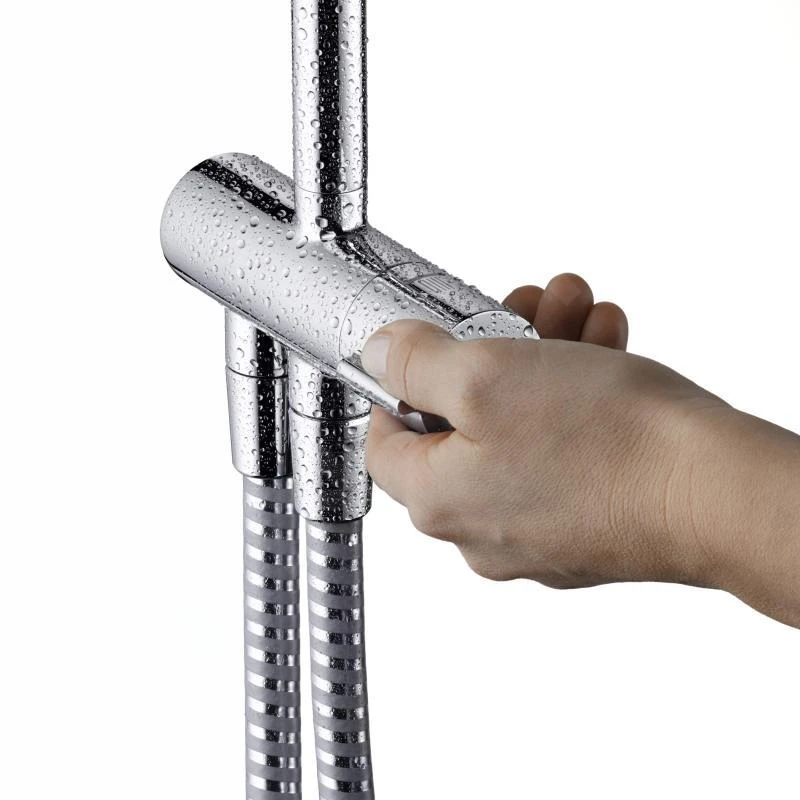 Hansgrohe Vernis Blend - Doucheset Showerpipe 200 Reno, EcoSmart, Chroom 26099000 8 Hansgrohe Vernis Blend - Doucheset Showerpipe 200 Reno, EcoSmart, Chroom 26099000 - Afbeelding 6