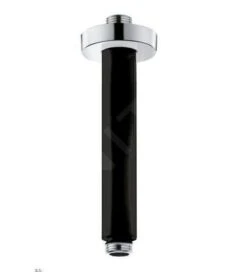 Kludi A-Qa - Douchearm Plafond 150 Mm, Chroom/mat Zwart 6651587-00