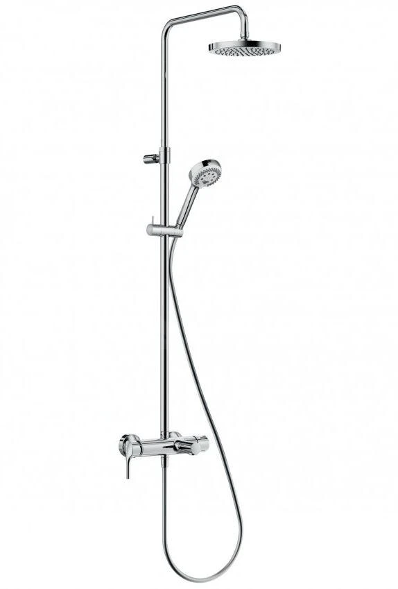 Kludi Logo - Doucheset Dual Shower System 200, Met Kraan, Chroom 6808305-00 3 Kludi Logo - Doucheset Dual Shower System 200, Met Kraan, Chroom 6808305-00