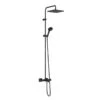 Hansgrohe Vernis Shape - Showerpipe 240 Doucheset Met Thermostaat, 2jet, Mat Zwart 26900670 1 Hansgrohe Vernis Shape - Showerpipe 240 Doucheset Met Thermostaat, 2jet, Mat Zwart 26900670 -Grohe Winkel ac2f55c2a1cce4fa34e09a2f