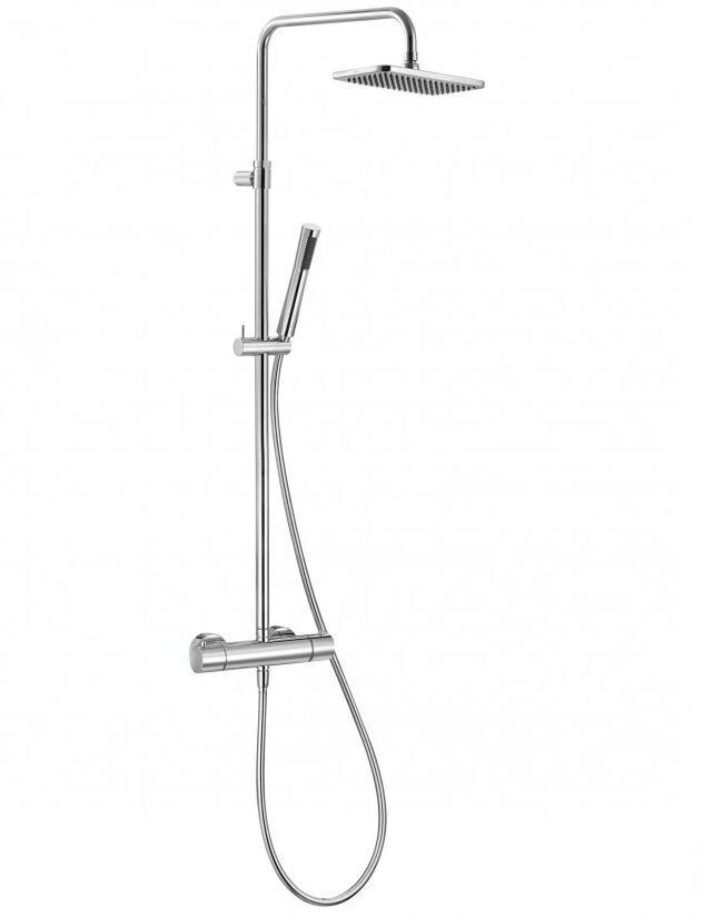 Kludi A-Qa - Doucheset Dual Shower System, Met Thermostaat, Chroom 4909505-00 3 Kludi A-Qa - Doucheset Dual Shower System, Met Thermostaat, Chroom 4909505-00