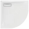 Ideal Standard Ultra Flat New - Douchebak, Halfrond 900x900 Mm, Wit T449201 -Grohe Winkel b19213527efa692c57e1e7ed